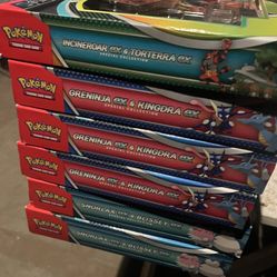 Special Collection Pokemon Boxes