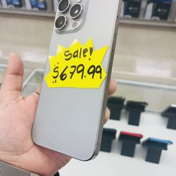iPhone 15 Pro 128gb T-Mobile Metro PCs 