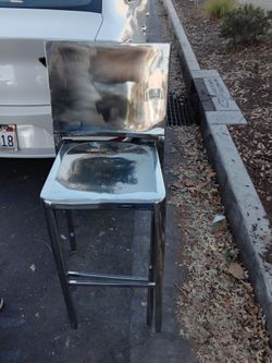Chrome chairs
