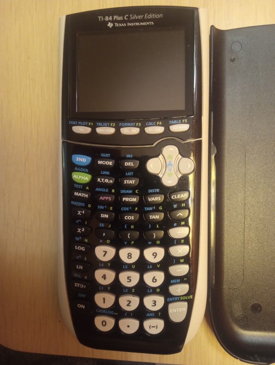 TI-84 Plus C  Silver Edition 