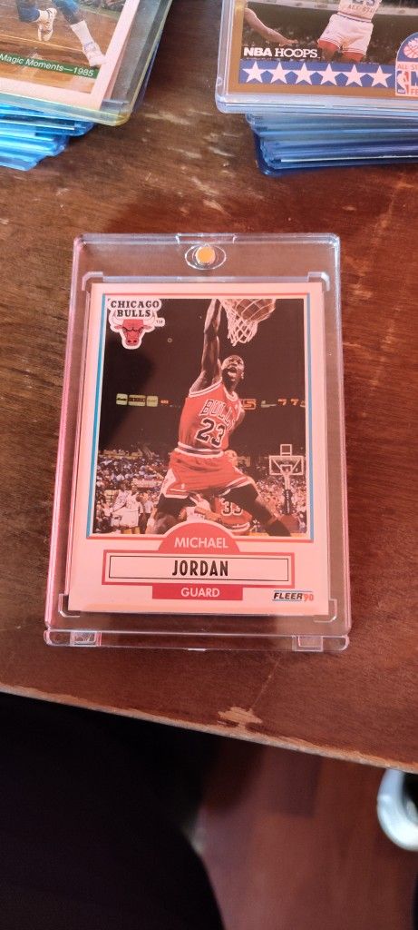Micheal Jordan Guard Rare Error Card 1990 Make Me An Offer  They Have It On eBay For $925,000,00