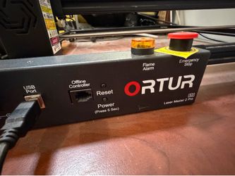 Ortur laser master 2 pro + Y-axis rotary roller