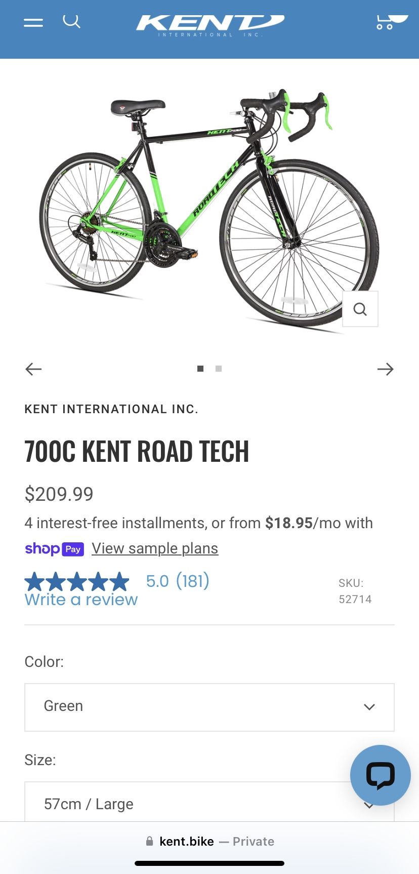700C KENT ROAD TECH/ Road master Bike