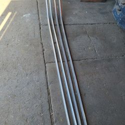 Long Side Bed Rail Moldings 1978-.87 Chevy El Camino Top Used Trim