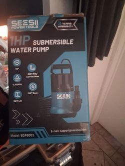 Sees power tools, 1hp subpump