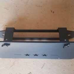 Winch Fairlead License Plate Mount