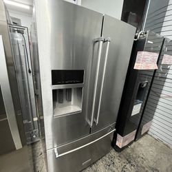 Stainless Steel KitchenAid French Door Refrigerator 