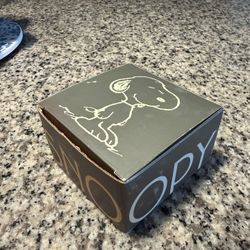 Snoopy Leather Strap Watch w/ Original Box – Peanuts Collectible