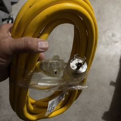 Three Prong To 120 Outlet Extension Cord