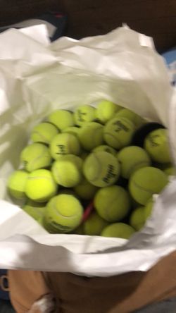Penn court 1 bag full f slightly used balls