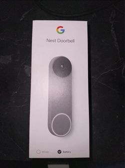 Grey Google Nest Doorbell Camera