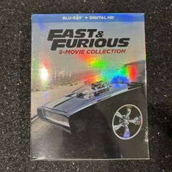 Fast & Furious 8-Movie Collection Blu-ray and Digital HD