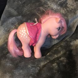 Vintage 1982 My Little Pony Cotton Candy 