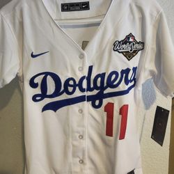 Roki Pasaki Los Angeles Dodgers Championship Baseball Jersey 2025 Women's Small 