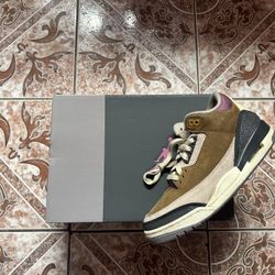 Air Jordan 3 Se Winterized Brown Size 8.5 With Og Box