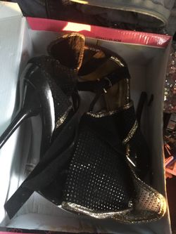 Black dress heels