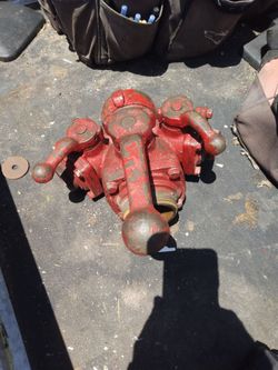 Akron brass three-way fire hydrant attachment