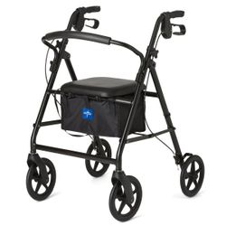 NEW... Walker Foldable Medline Basic Rollators