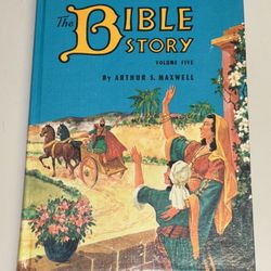 The Bible Story Book 5 By Arthur S. Maxwell (1975 Hardcover) Vintage