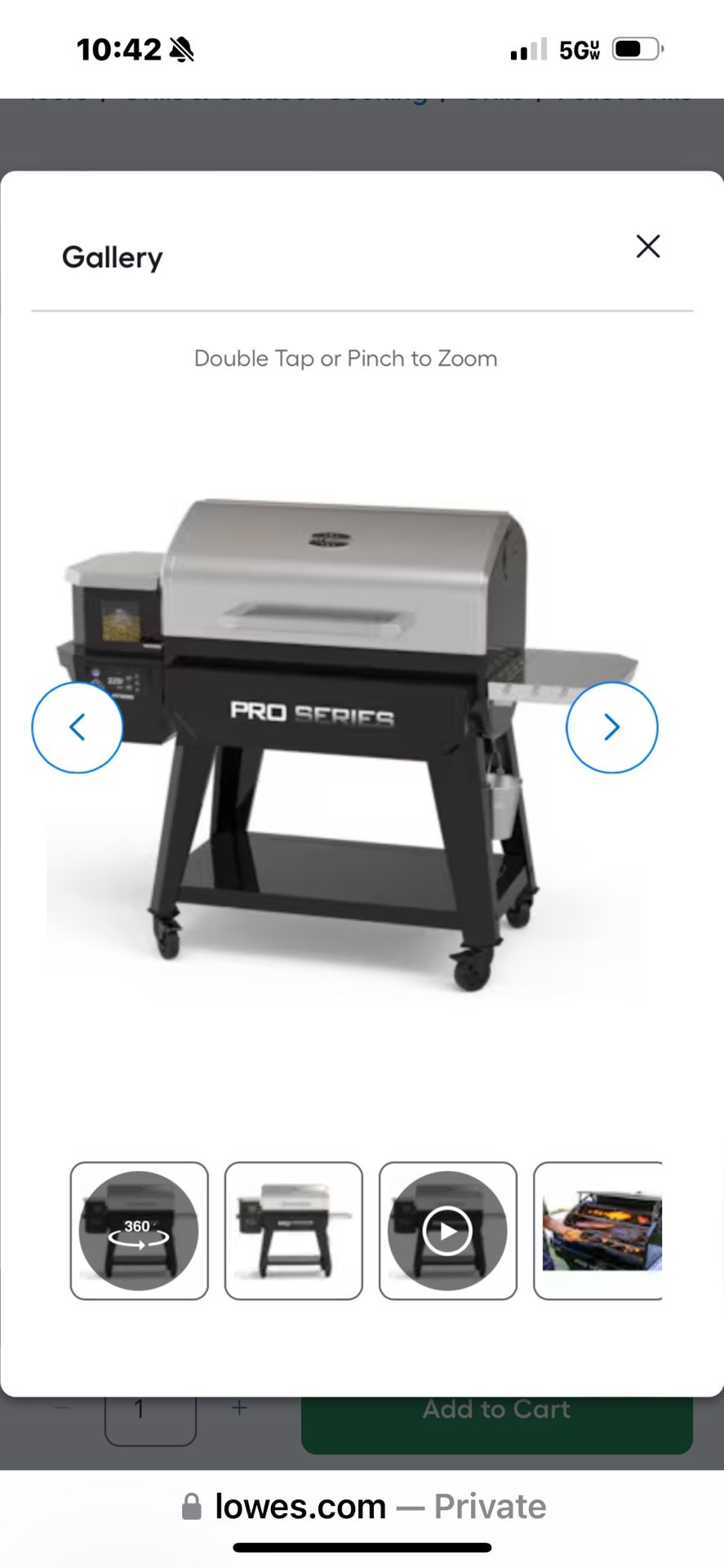 Pit Boss Pro 1600 Elite 1598-Sq in Stainless Steel Pellet Grill