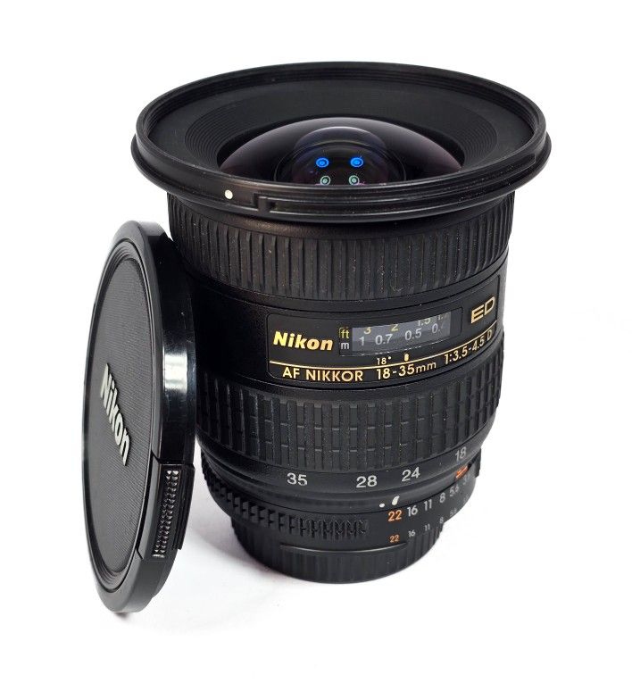 Exc.+ Nikon Nikkor AF 18-35mm f/3.5-4.5 D ED Lens for Nikon DSLR & SLR Cameras