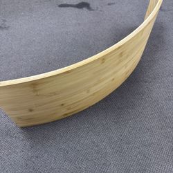 Babyjoy Wooden Wobble Balance Board 35.5" Rocker Yoga Curvy Board Toy Kids Adult