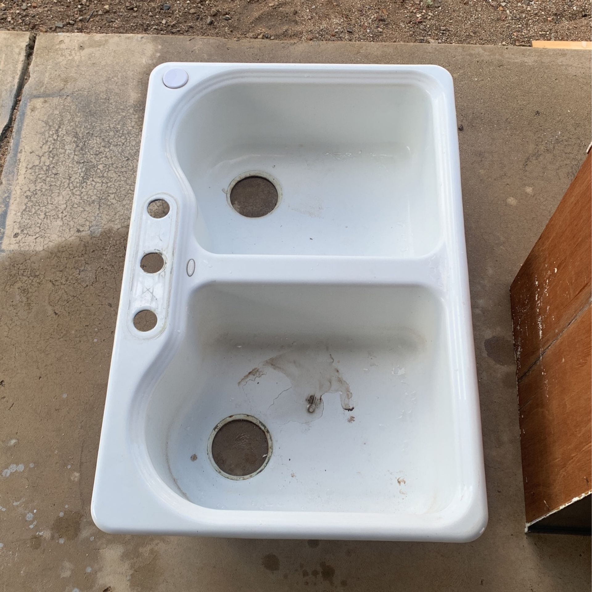 2 Cast Iron Sinks