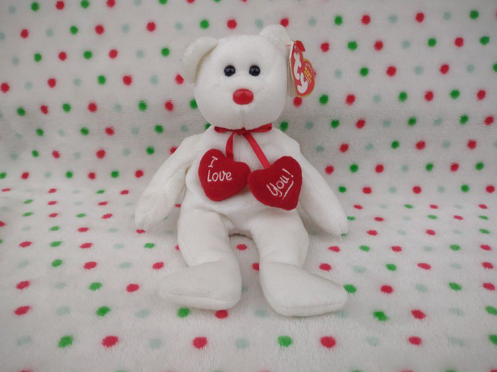 Ty Beanie Baby: Truly the Bear | Stuffed Animal