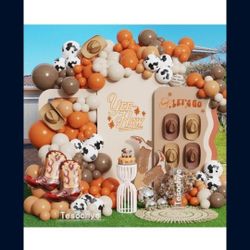 2 Pack Cowboy Balloon Kit 