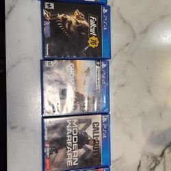 PS4 Games - Used + GTA5