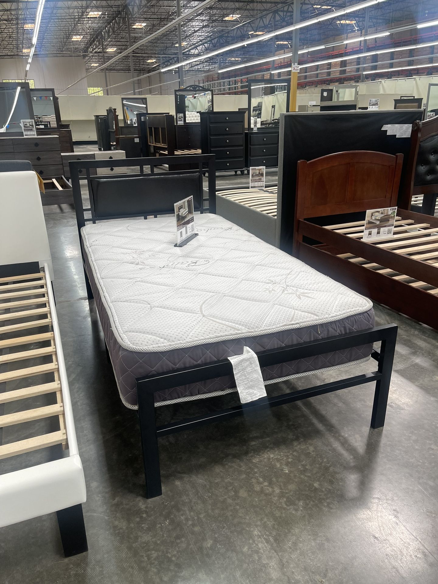 Bed Frame Twin Size With Mattress