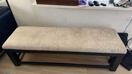 Olhausen Pool Table Bench w/ Hidden Cue & Ball Storage – Excellent Condition