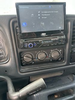 Boss Indash Bluetooth car stereo Silverado Tahoe suburban sierra