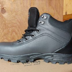Size 11 Mens Work Boots Waterproof Outdoor Boots All Season Gray Boots