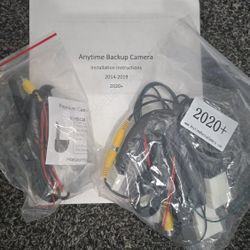 Toyota 2020+ Anytime Backup Camera (Front Camera Included)