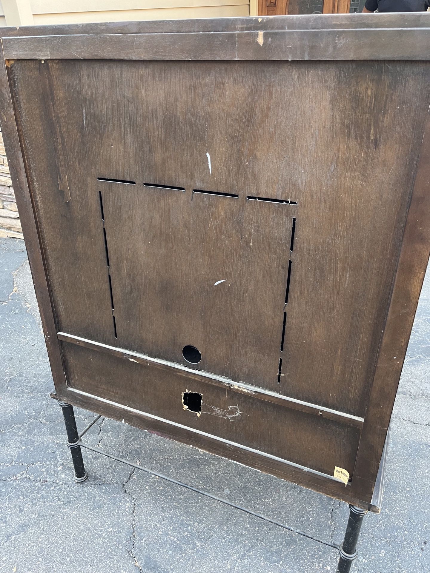 Cabinet Dresser Armoire Wood Pier One