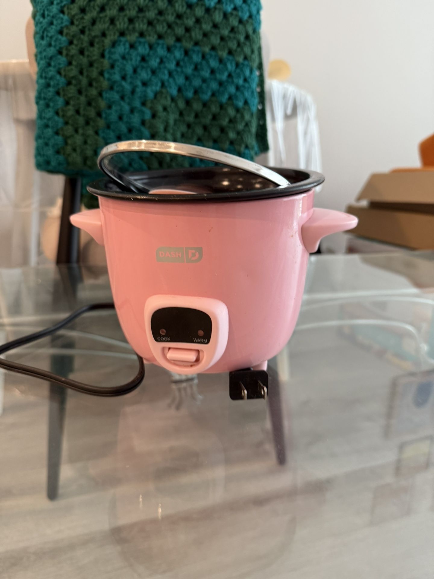 Small Pink Rice Cooker