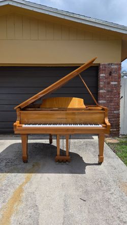 Baby grand piano