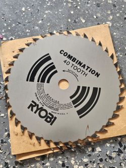 Ryobi 40 Tooth Combination Saw Blade