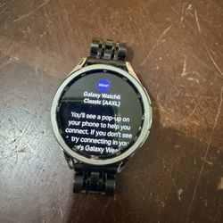Samsung Galaxy Watch 6 Classic 47mm GPS plus Cellular Unlocked in very Good condition 