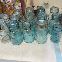 Vintage Canning Jars 14 Total. $140 For All