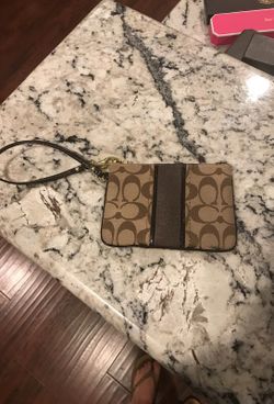 Coach Wristlet