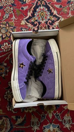 Converse One Star Purple Suede Sneakers 10.5 Sean Pablo