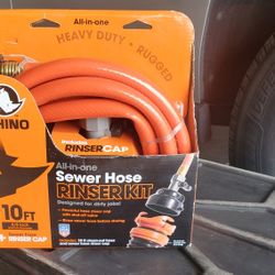 RV Sewer Hose Rinse Kit