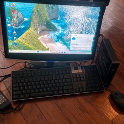 Hp ProDesk 400 G1 DM Corei5-4500T 2GHZ  16gb Ram 1TB Hdd Win 11pro