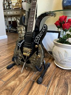 Incredible Art New Mr. Lincoln Electric Guitar 