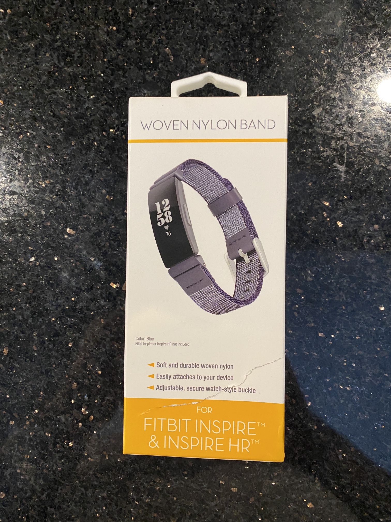 Soft Woven Nylon Blue BAND For FITBIT INSPIRE & INSPIRE HR Unisex
