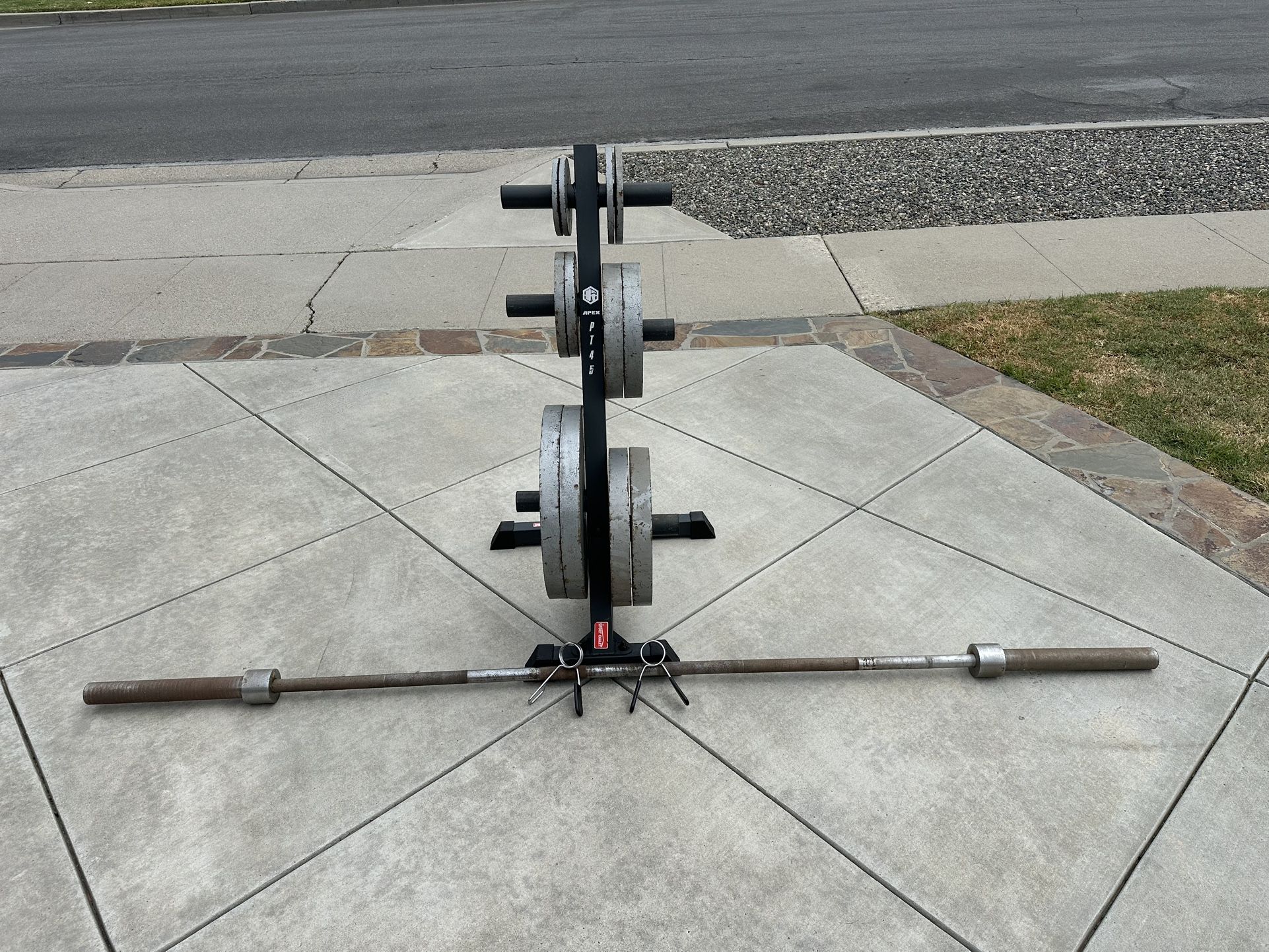 Olympic Weights And Bar