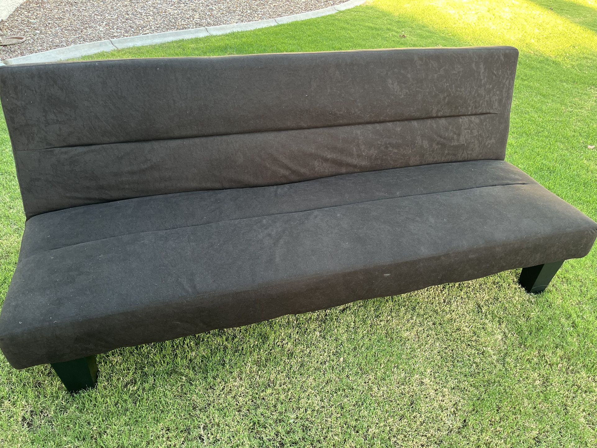 Black Sofa Bed - Futon