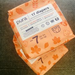 Diapers Size 7 Pura